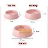  Bát Ăn Nhựa Cho Chó Mèo - Nhiều size 