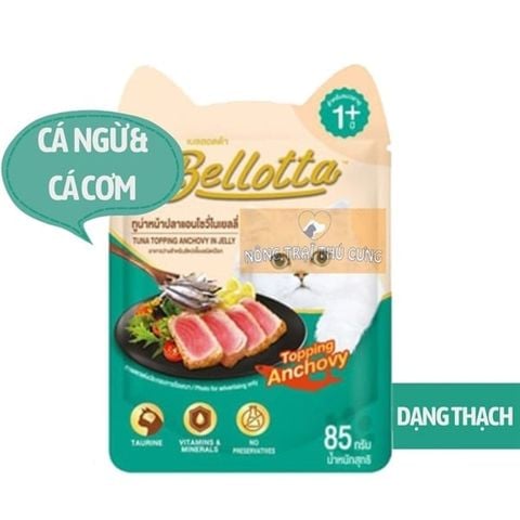  Pate Cho Mèo Lớn Bellotta - Gói 85g - Nhiều vị 