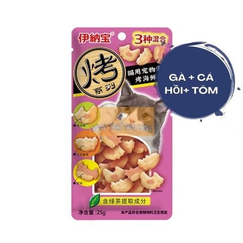  BÁNH THƯỞNG CHO MÈO INABA - 25G 