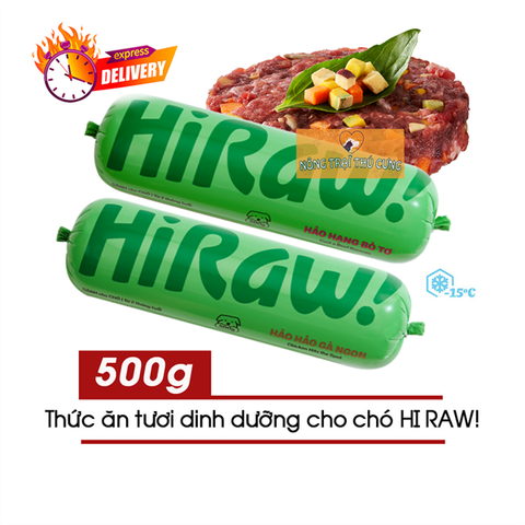  Thịt Tươi Hi RAW (Raw Dog Food) Cho Chó (Không Chế Biến Lại) 