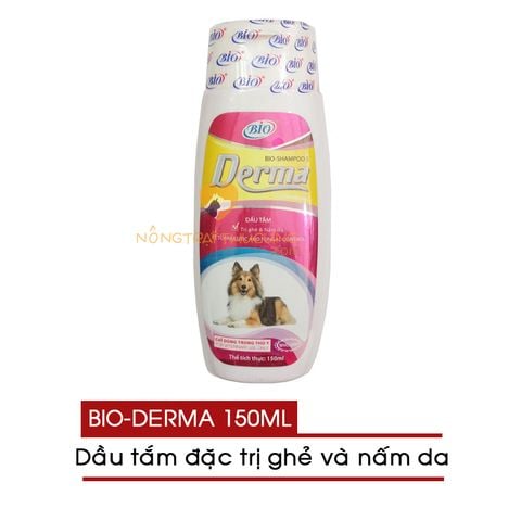  Sữa tắm Bio Derma Chó Mèo bị ghẻ, viêm da, nấm da - 150/200ml 