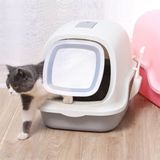  Nhà Vệ Sinh Cho Mèo Size Lớn (Vỏ Sò) 38x49x41cm - Tặng Kèm Xẻng 