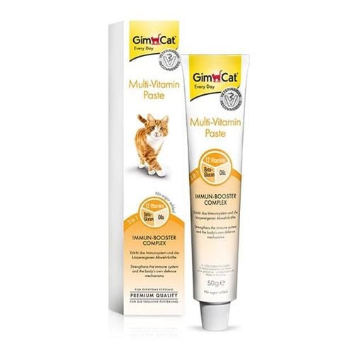  Gel Dinh Dưỡng GIMCAT Cho Mèo Bổ Sung Vitamin Tăng Cường Hệ Miễn Dịch - GimCat Multi-Vitamin 50g/Tuýp 