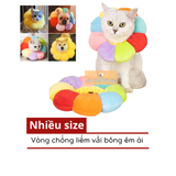  Vòng Chống Liếm Hình Bông Hoa Nhiều Size 