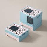  Nhà Vệ Sinh Vuông Cửa Bên Hông Có Thể Gắp Gọn - 45x35x38cm 