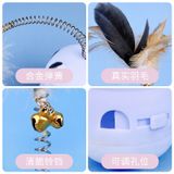  Đồ Chơi Lật Đật Thả Thức Ăn Cho Mèo Vui Nhộn - Nhiều Màu 