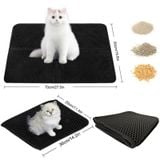  Thảm Hứng Cát Mèo - Thảm Chống Văng Cát Mèo Size Lớn 60x40cm 