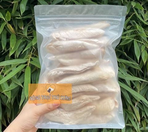  [Túi 500g] Thịt cá sấy khô cho chó mèo - Nhiều loại 