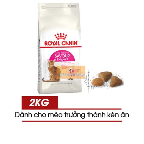  ROYAL CANIN SAVOUR EXIGENT - MÈO TRƯỞNG THÀNH - 400g/2kg 