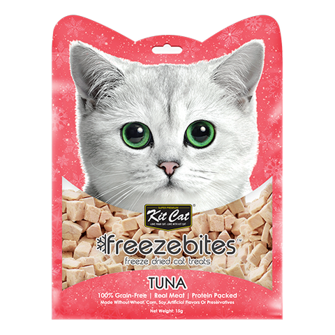  Snack Thịt Sấy Khô Cho Mèo Kitcat Freezebites 15g - Nhiều vị 