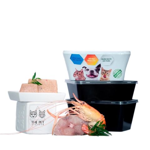  Pate tươi The Pet Chó Mèo 1kg - Nhiều Vị 