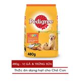 Hạt Chó con Pedigree - Vị Gà & Trứng Sữa - 480g/1.3kg 