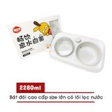  Bát Đôi Cao Cấp Loại Lớn 2280ml (Có Lõi Lọc Nước Tự Động) 
