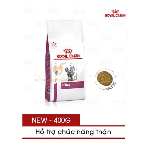  Hạt hỗ trợ chức năng thận Mèo ROYAL CANIN RENAL - 400gr/2kg 