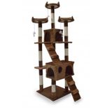  Cat Tree - Nhà Cây Cho Mèo Kèm Trụ Cào Móng - Mã LZ0148 (70 x 60 x 185cm) 