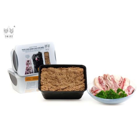  Pate tươi The Pet Chó Mèo 1kg - Nhiều Vị 