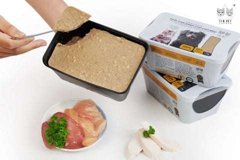  Pate tươi The Pet Chó Mèo 1kg - Nhiều Vị 