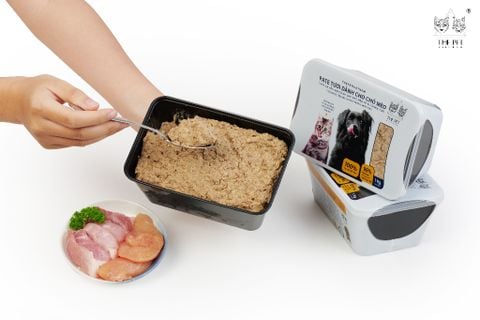  Pate tươi The Pet Chó Mèo 1kg - Nhiều Vị 