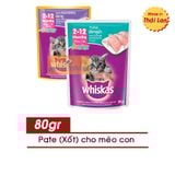  Pate Mèo con Whiskas Junior - 80gr - Nhiều vị 