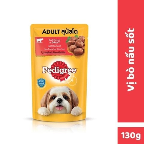  Pate Chó lớn PEDIGREE Adult - 130g - Nhiều vị 