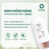  KEM CHỐNG NẮNG DƯỠNG ẨM CHO DA NHẠY CẢM A.A 