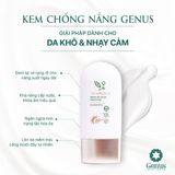  KEM CHỐNG NẮNG DƯỠNG ẨM CHO DA NHẠY CẢM A.A 