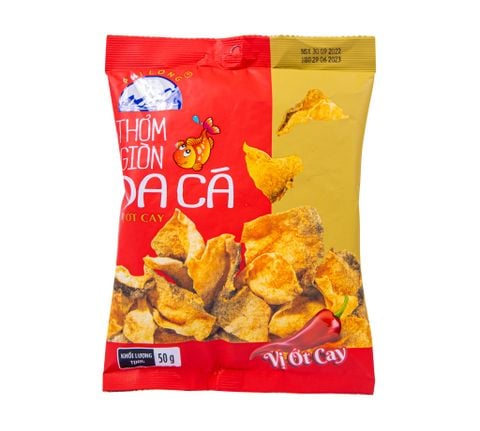  Thơm giòn da cá - vị ớt cay 