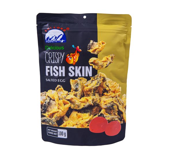  Thơm giòn da cá - vị trứng muối 