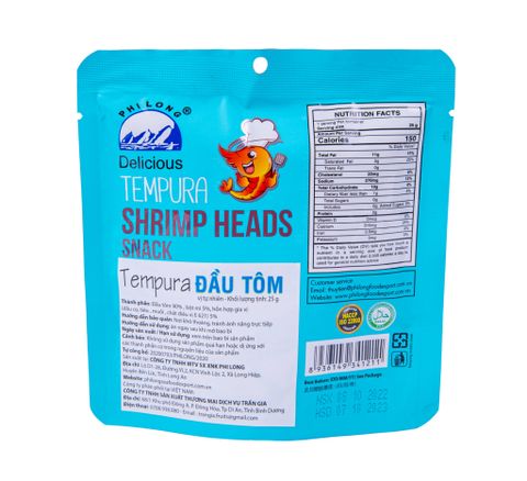  Tempura đầu tôm - vị tự nhiên 