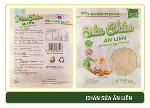  Chân sứa ăn liền 