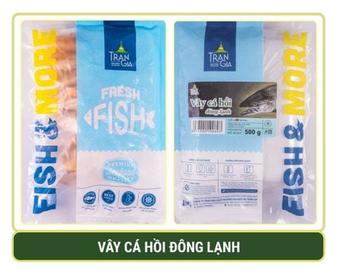  Vây cá hồi đông lạnh 