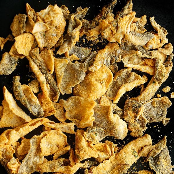  Thơm giòn da cá - vị trứng muối 