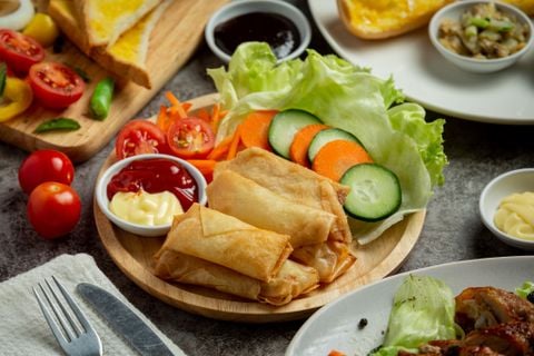  Chả giò xốp chay 