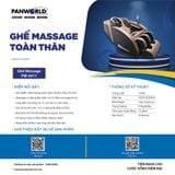  Ghế Massage Panworld PW-4411 