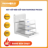  Máy Hấp Điện Gấp Gọn PW-2324 Điều khiển điện tử 