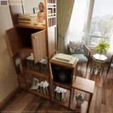  Tủ trang trí kết hợp ngăn phòng Halamp TT002 