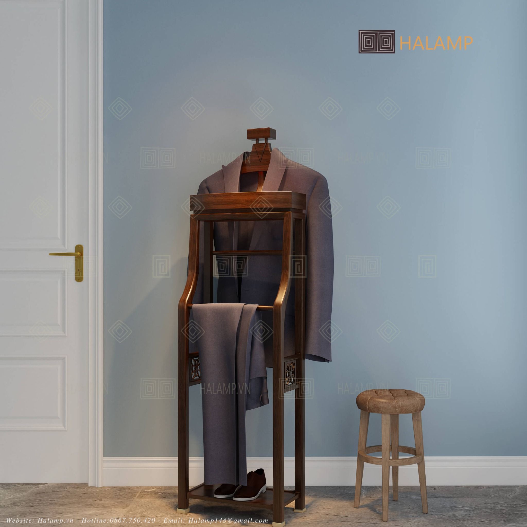  Giá treo áo vest Nam Halamp GV002 