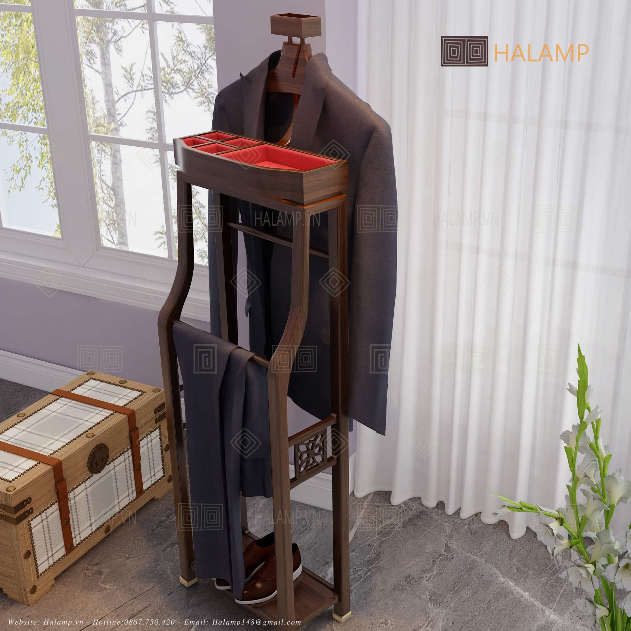  Giá treo áo vest Nam Halamp GV002 