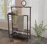 Giá treo khăn tắm bằng gỗ cao cấp Halamp KT001 