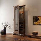  Gương hộp đựng mỹ phẩm và trang sức Halamp GG005 