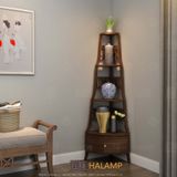  Kệ góc tường hình chóp Halamp GT003 