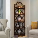  Kệ góc tường quạt xòe Halamp GT004 