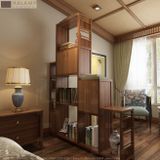  Tủ trang trí kết hợp ngăn phòng Halamp TT002 