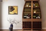  Tủ trang trí kết hợp tủ rượu Halamp TT006 