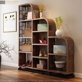  Tủ đựng túi xách đẹp Halamp TT001 chất liệu gỗ tự nhiên 