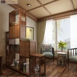  Tủ trang trí kết hợp ngăn phòng Halamp TT002 