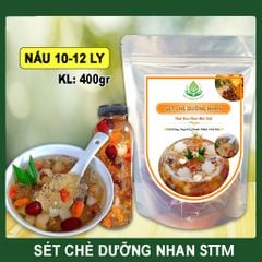 Chè Dưỡng Nhan Tuyết Yên Nhựa Đào Set 12 Vị Thượng Hạng