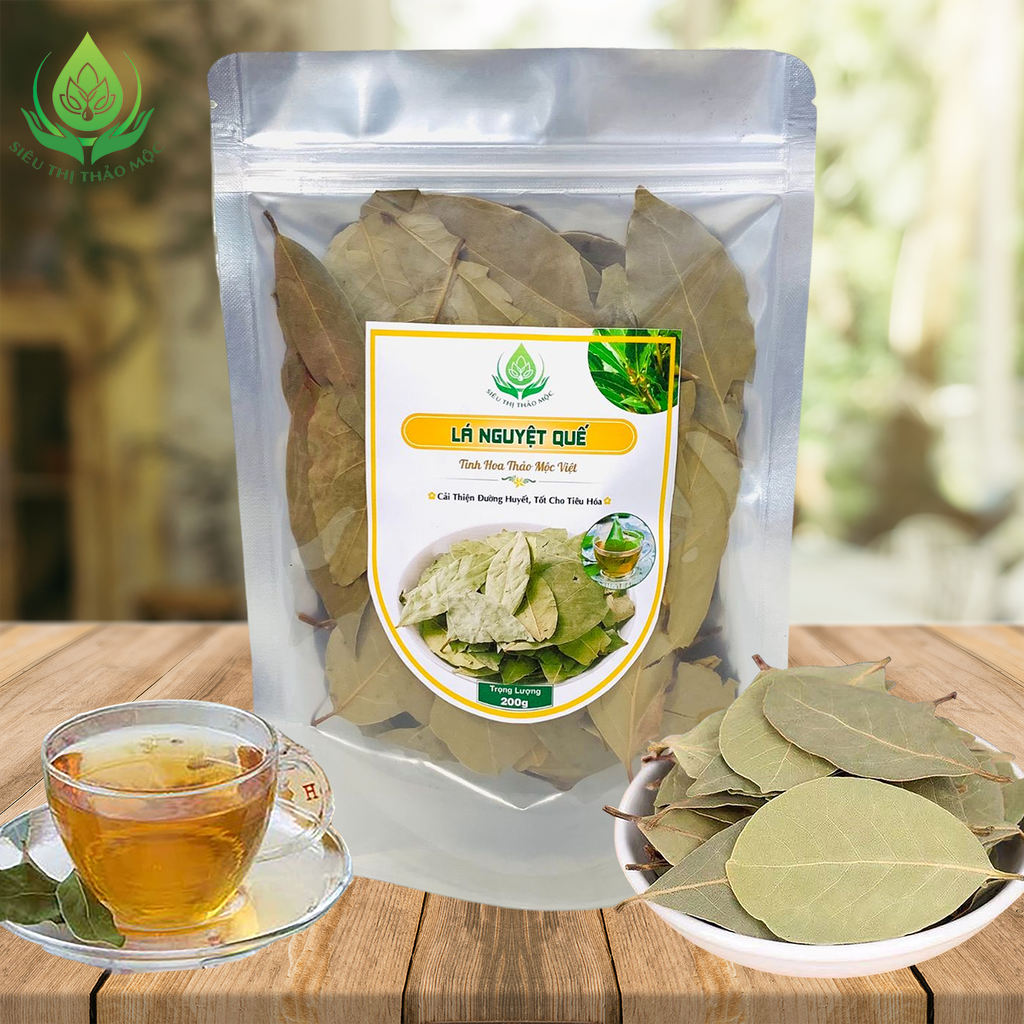 Lá Nguyệt Quế Khô Bay Leaf Hàng Thơm Nguyên Lá