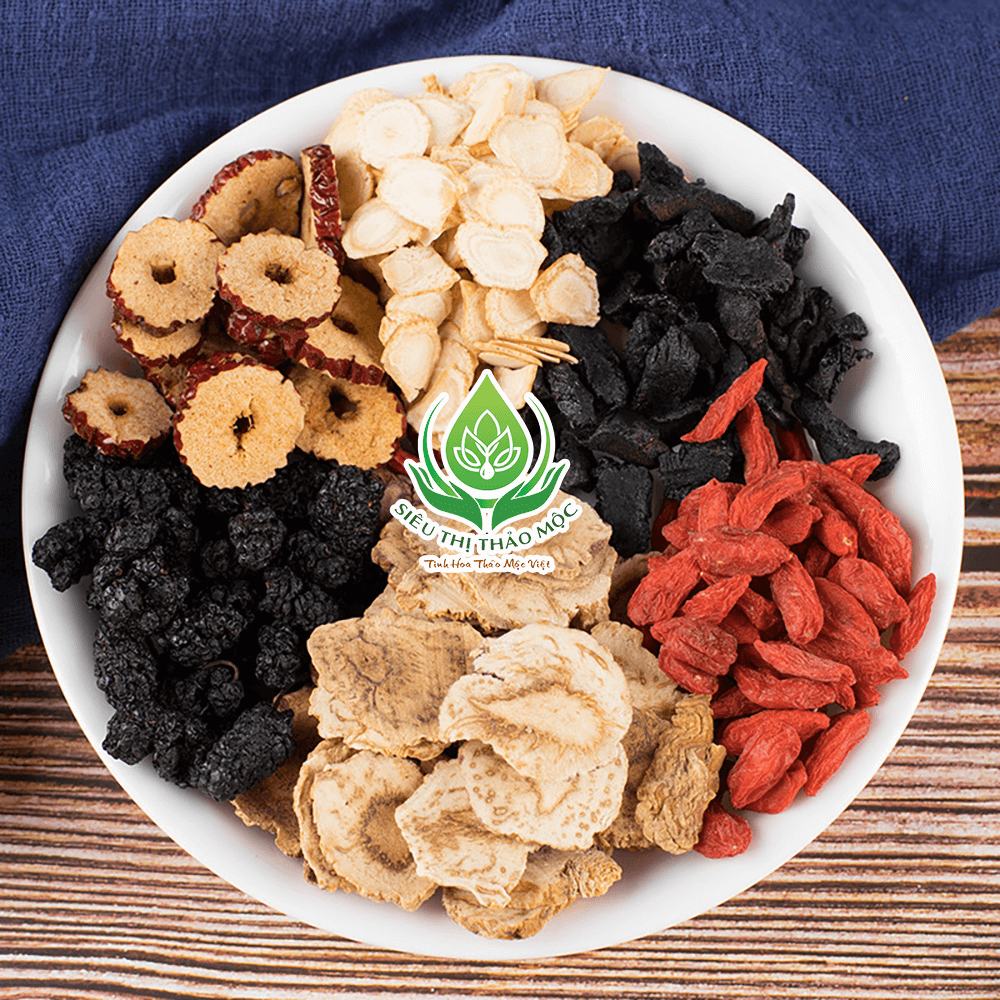 Nhân Sâm Ngũ Bảo Trà Nam Tráng Dương Bổ Thận Tăng Cường Sinh Lực