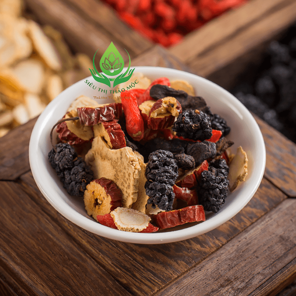 Nhân Sâm Ngũ Bảo Trà Nam Tráng Dương Bổ Thận Tăng Cường Sinh Lực